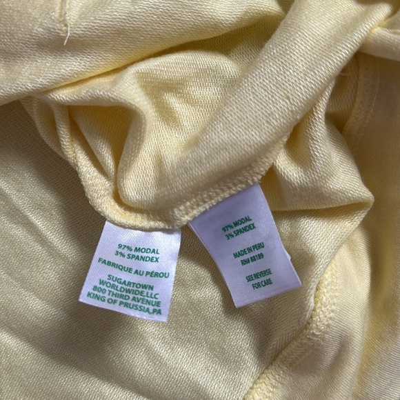 Lilly Pulitzer Butter Yellow Popover - Picture 8 of 13